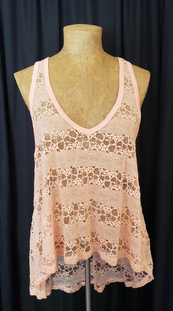 Nwt! Bozzolo Hi-Low Lace tank